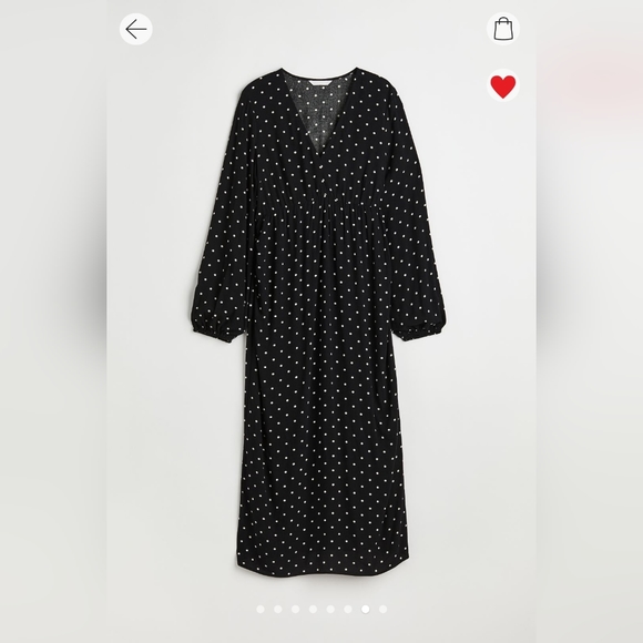 H&M MAMA V-Neck Dress - Picture 6 of 8